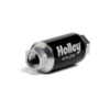 Holley 100 GPH HP Billet Fuel Filter - 100 Micron (162-551)