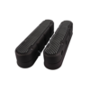 Cast Aluminum Two-Piece Valve Covers - Black  - LS (JM8082-2BK)