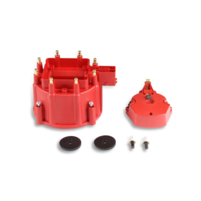 MSD Distributor Cap & Rotor – GM HEI – Red (8416)