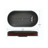 Holley Vintage Oval Air Cleaner (120-402) - Image 3
