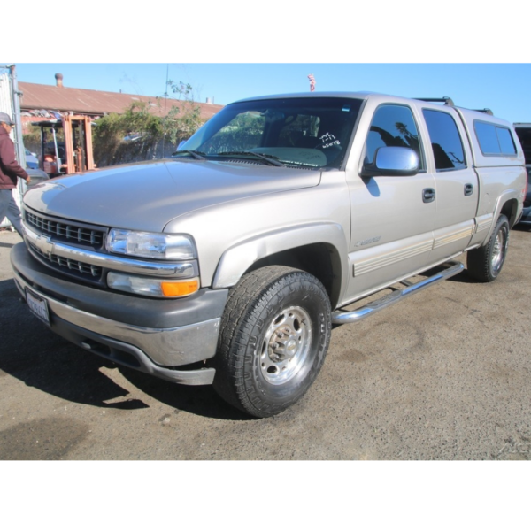 2002 Chevrolet Silverado 1500HD Crewcab - Uden Afgift - Image 3