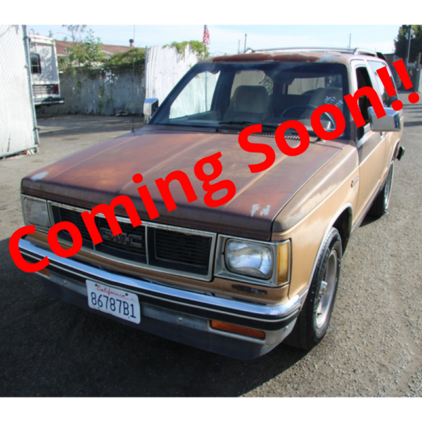 1988 GMC S15 Jimmy - Uden Afgift