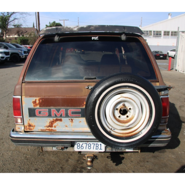 1988 GMC S15 Jimmy - Uden Afgift - Image 9
